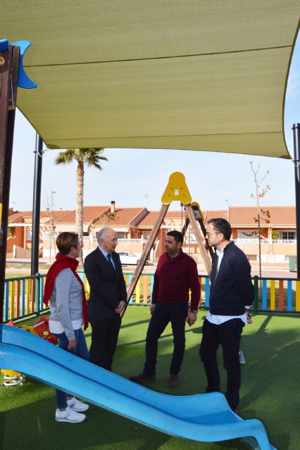 El parque Paco Rabal estrena toldos en sus zonas de juego infantil - 2, Foto 2