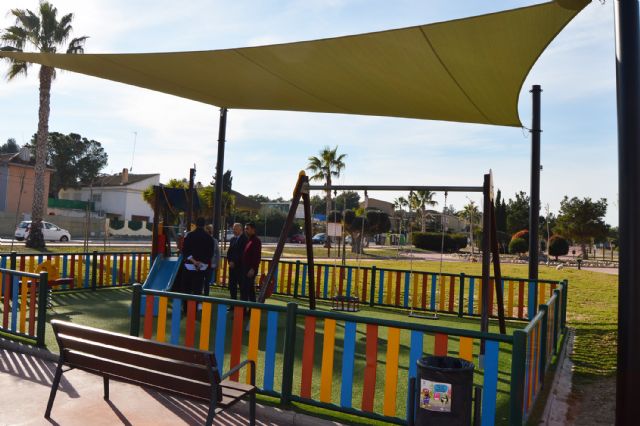 El parque Paco Rabal estrena toldos en sus zonas de juego infantil - 3, Foto 3
