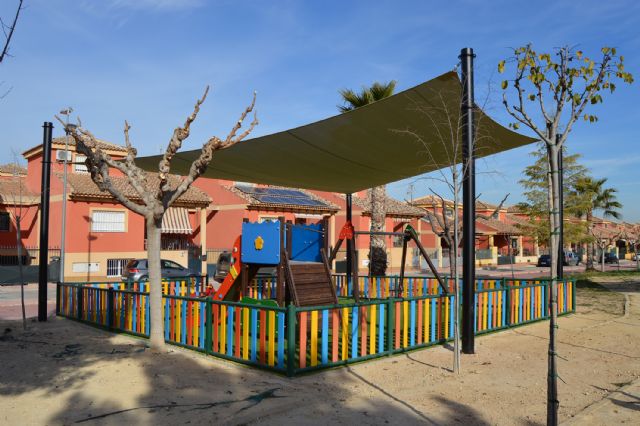 El parque Paco Rabal estrena toldos en sus zonas de juego infantil - 4, Foto 4