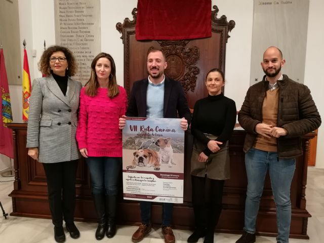 La VII Ruta Canina solidaria hasta el castillo de Lorca se celebra este domingo, 19 de enero, con motivo de la festividad de San Antón - 1, Foto 1