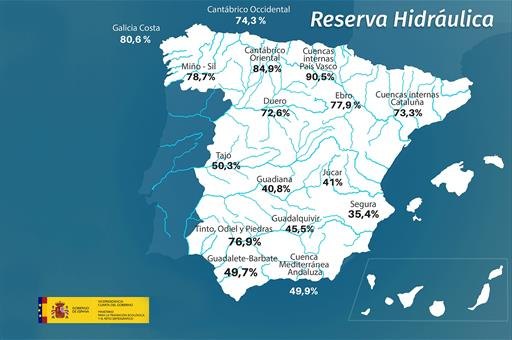 La reserva hidráulica española se encuentra al 56,6 por ciento de su capacidad - 1, Foto 1