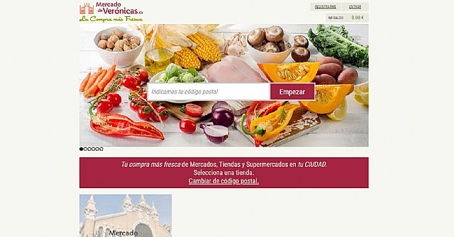La web del Mercado de Verónicas pone en marcha a partir de hoy una tarifa plana que permite recibir sin coste de envío las compras que se realizan a través de la web - 1, Foto 1