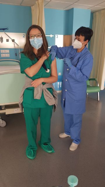 El Ayuntamiento de Murcia extiende la vacunación frente al Covid-19 al Hospital Viamed San José de Alcantarilla - 1, Foto 1