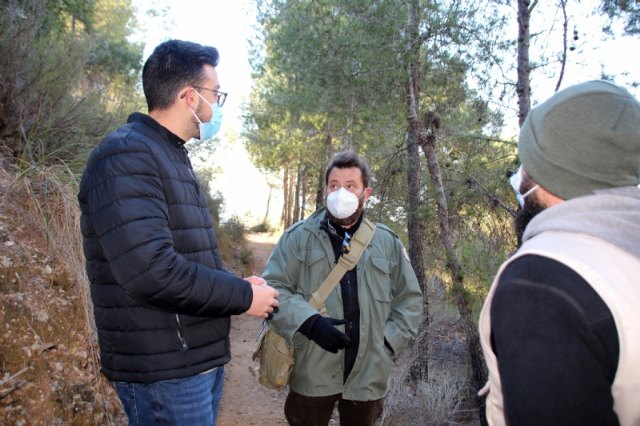 Los consejos comarcales trabajan en el mantenimiento de los senderos tradicionales de La Muela, Foto 3