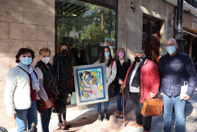 María del Mar Vera recibe la obra de Coronado donada por la Asociación de Amigos de la Cultura - 1, Foto 1