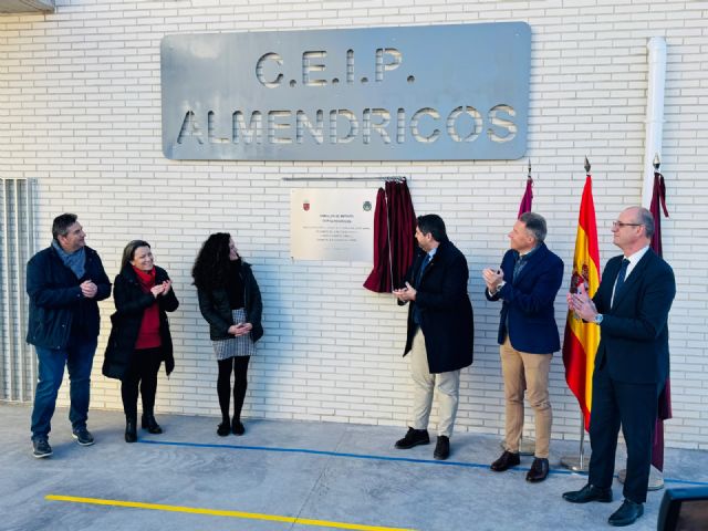 El colegio de Almendricos estrena un nuevo pabellón de Educación Infantil del que se beneficiaran más de medio centenar de alumnos - 1, Foto 1