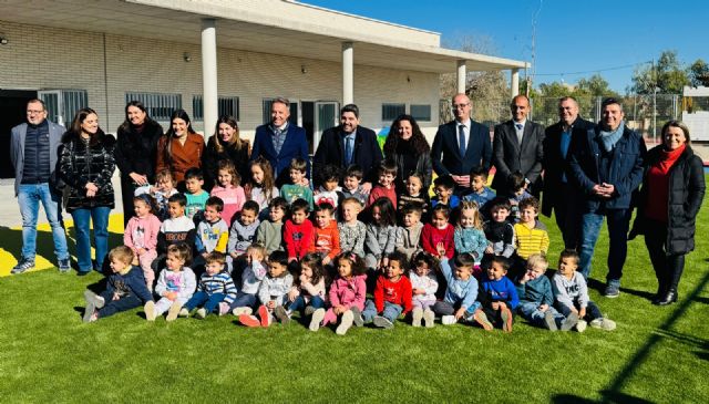El colegio de Almendricos estrena un nuevo pabellón de Educación Infantil del que se beneficiaran más de medio centenar de alumnos - 2, Foto 2