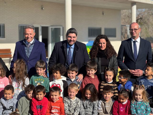 El colegio de Almendricos estrena un nuevo pabellón de Educación Infantil del que se beneficiaran más de medio centenar de alumnos - 3, Foto 3