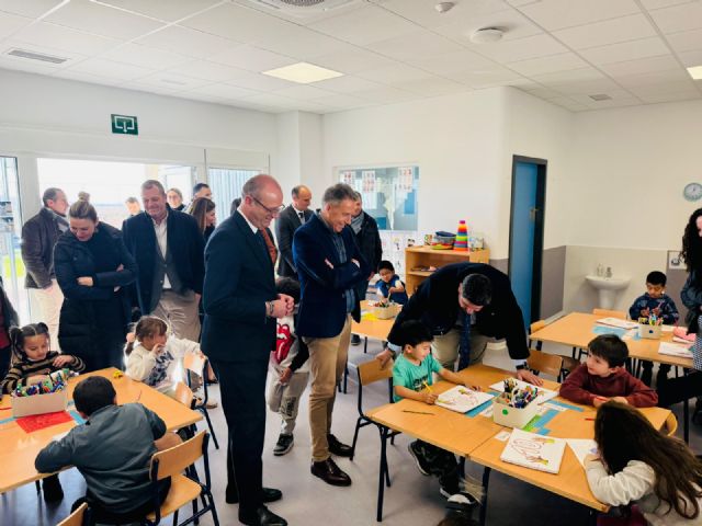 El colegio de Almendricos estrena un nuevo pabellón de Educación Infantil del que se beneficiaran más de medio centenar de alumnos - 4, Foto 4