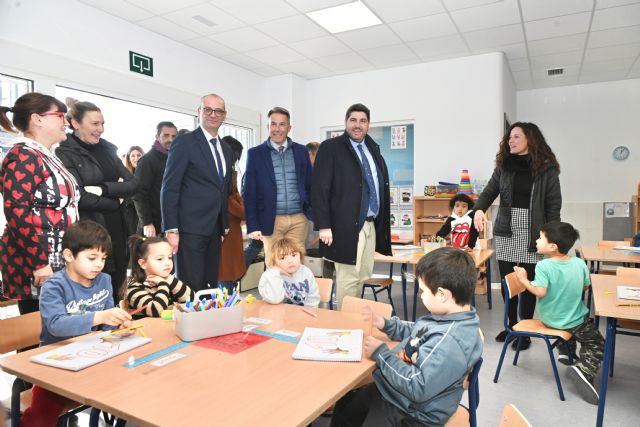 El Colegio de Almendricos en Lorca estrena pabellón de Educación Infantil - 1, Foto 1