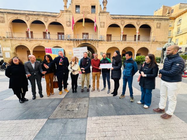 El club #retoyosípuedo recibe los 7.700 euros recaudados en la San Silvestre 'Ciudad de Lorca' para APAT Lorca - 3, Foto 3