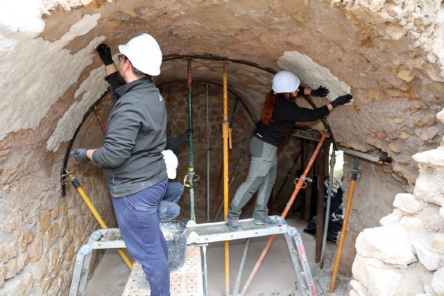 Avanzan a buen ritmo las obras de rehabilitación y puesta en valor de la Ermita de San Clemente que dinamizará el  itinerario musealizado del entorno de la Fortaleza del Sol - 4, Foto 4