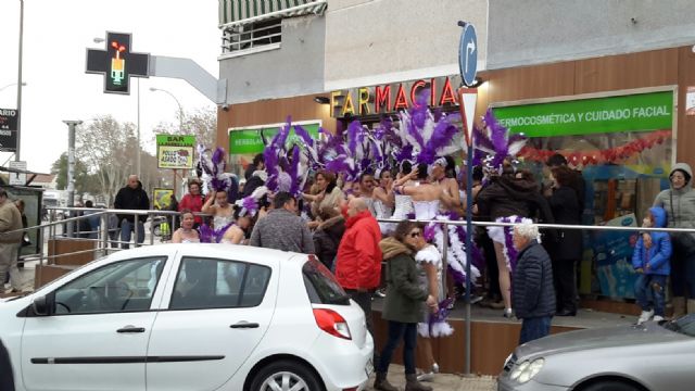 El temporal obliga a suspender desfile carnaval Santiago de la Ribera después de comenzado - 1, Foto 1