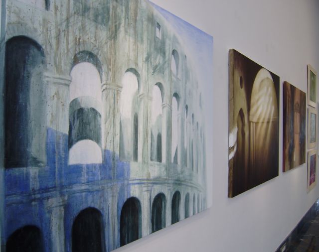 El Museo del Teatro Romano de Cartagena inaugura la exposición de Esteban Bernal ´Arquitexturas´ - 1, Foto 1