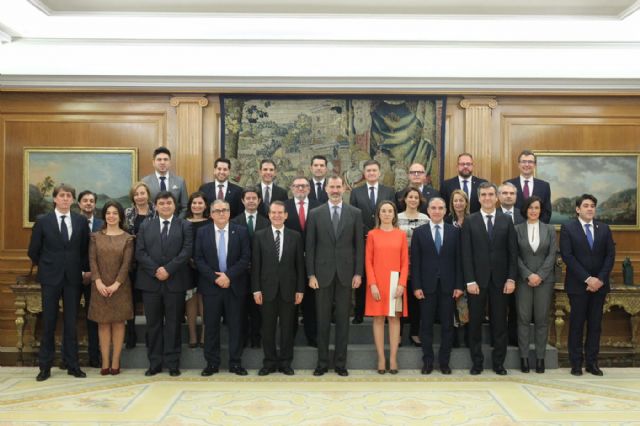 Don Felipe recibe a la Junta de Gobierno de la FEMP - 1, Foto 1