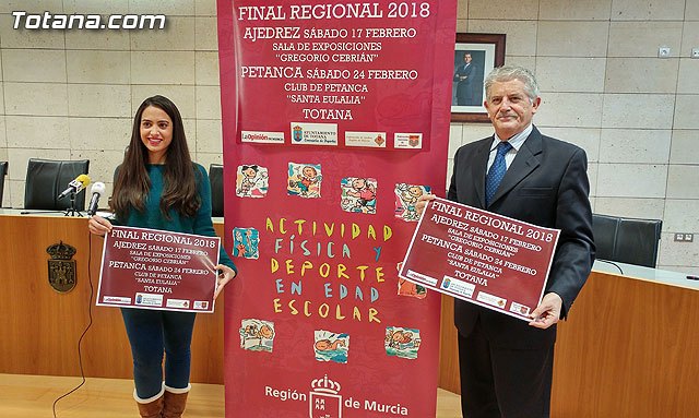 Totana acogerá las finales regionales del programa de Deporte Escolar en las modalidades de Petanca y Ajedrez - 1, Foto 1