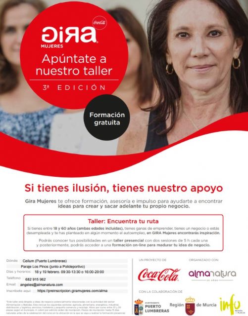 Puerto Lumbreras se suma a la Gira Mujeres de Coca-Cola para fomentar el emprendimiento laboral femenino - 1, Foto 1