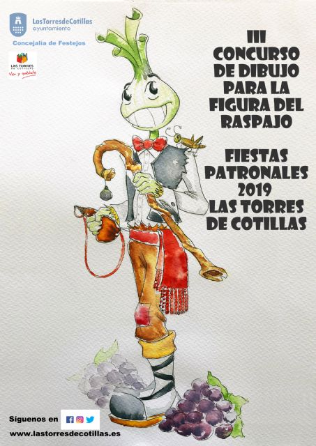 En marcha la tercera edición del concurso de dibujo para elegir la imagen del Raspajo de las Fiestas Patronales - 1, Foto 1