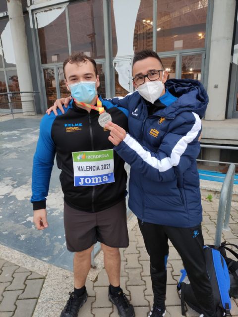 Andre Muller del UCAM Cartagena subcampeón de España de Peso sub23 - 4, Foto 4