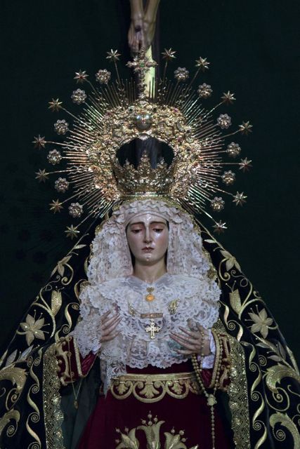 Una Galería de Fotos de Emilio López anuncia los cultos de Novena de la Virgen de las Angustias de Alcalá del Río - 2, Foto 2