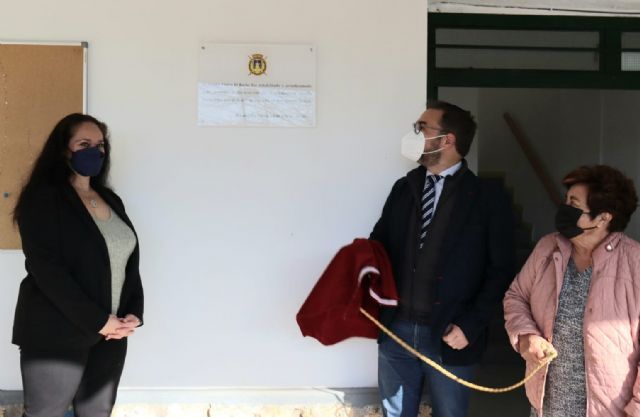 El alcalde de Lorca inaugura el Centro Cívico 'El Bache', un gran espacio de reunión y de ocio para todos los vecinos y vecinas de Campillo - 3, Foto 3