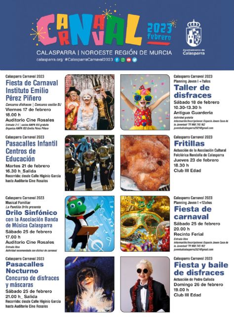 Calasparra se llena de música y color en el Carnaval 2023 - 1, Foto 1