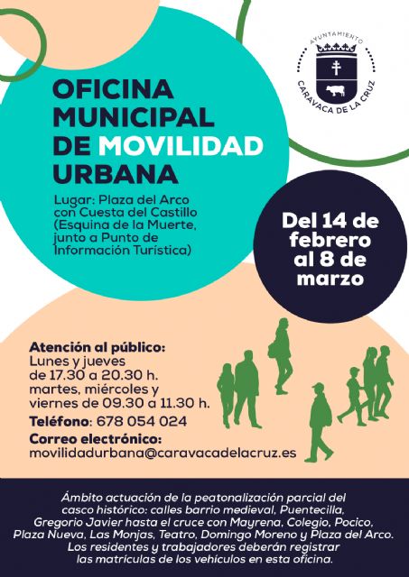 El Ayuntamiento de Caravaca implanta en abril el sistema para la ordenación del tráfico y peatonalización parcial del casco histórico - 1, Foto 1