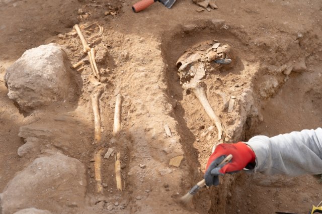 Nuevos hallazgos de la maqbara islmica en el corazn de Alhama de Murcia, Foto 2
