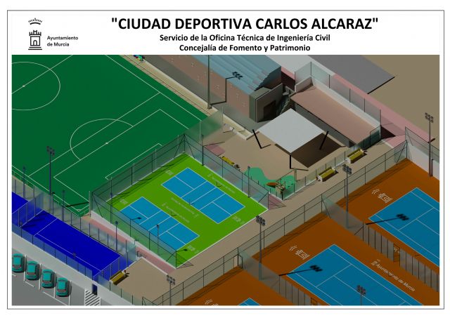 La Ciudad del Tenis de Carlos Alcaraz de El Palmar arranca con la aprobación del proyecto de las obras por más de un millón de euros - 5, Foto 5