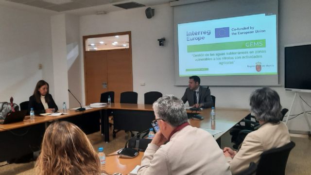 Reunión de los grupos de trabajo de los proyectos europeos GEMS y GOV4WATER en los que participa la Región de Murcia - 1, Foto 1