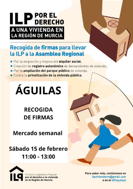 Izquierda Unida-Verdes de Águilas inicia este sábado la recogida de firmas por el derecho a la vivienda - 1, Foto 1
