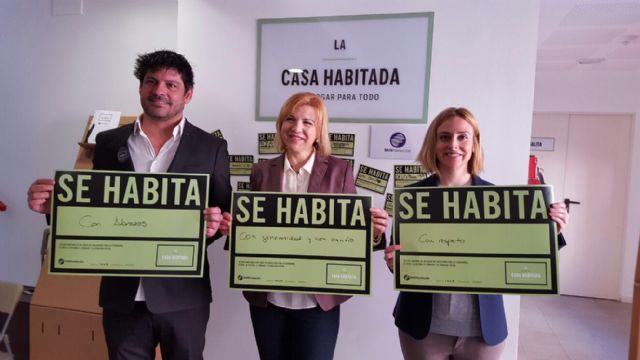 Conchita Ruiz Caballero asiste a la presentación de la Casa Habitada 'Innovación social, comunidad y personas sin hogar' - 1, Foto 1