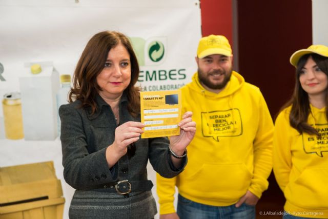 Josefa Martínez y David García, ganadores del sorteo de la campaña Separar Bien es Reciclar Mejor - 3, Foto 3