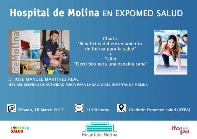 El Hospital de Molina promueve la salud en Expomed Salud - 1, Foto 1