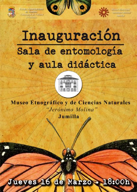Este jueves se inaugura la remodelación de la sección de Entomología del Museo Jerónimo Molina - 1, Foto 1