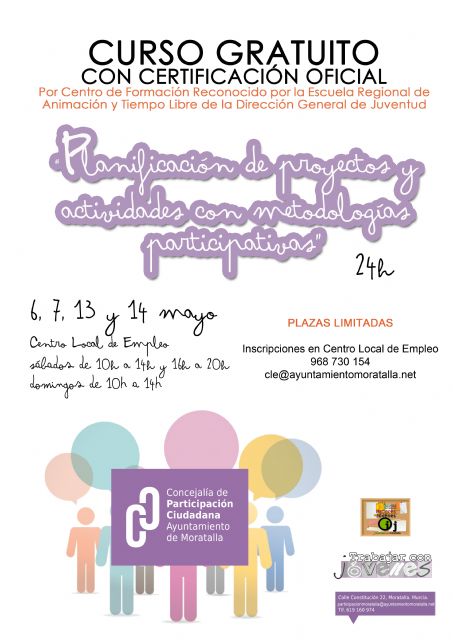 CURSO Planificación de proyectos y actividades con metodologías participativas - 1, Foto 1