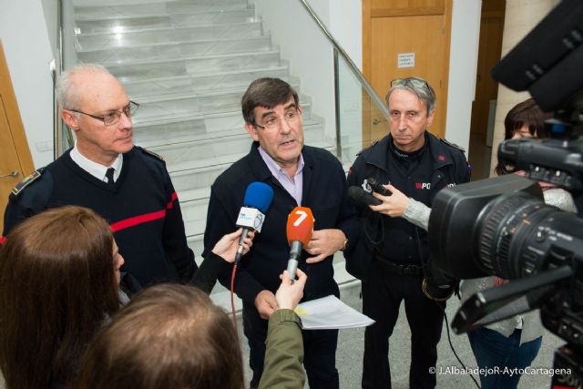 Los Bomberos de Cartagena realizaron 33 salidas durante el temporal - 1, Foto 1