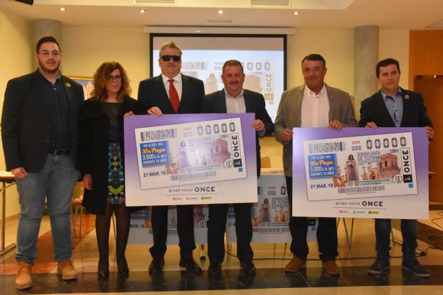 An image of Santa María Cleofé in elegant connection with the Tower of Santiago illustrates the ONCE coupon of the draw for next March 21
