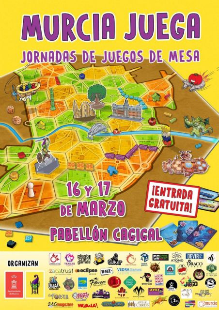 Murcia Juega tendrá lugar este fin de semana en el pabellón Cagigal - 1, Foto 1