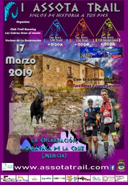La Assota Trail reúne este domingo a 900 corredores en la pedanía caravaqueña de La Encarnación - 1, Foto 1
