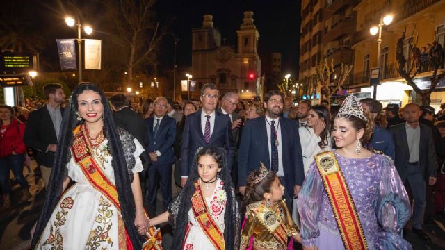 López Miras asiste en la iglesia del Carmen a la recepción oficial a la patrona de Murcia, Nuestra Señora de la Fuensanta - 3, Foto 3