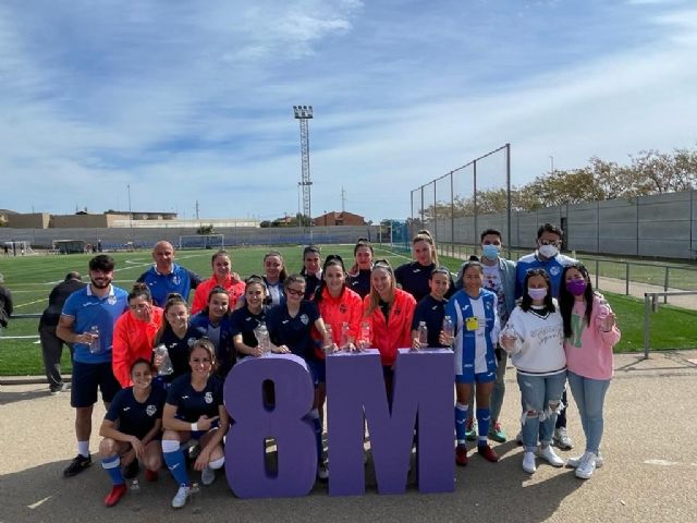 La Unión Deportiva Águilas Femenino se suma a los actos con motivo del Día Internacional de la Mujer - 1, Foto 1