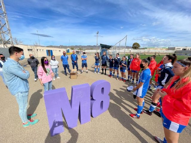 La Unión Deportiva Águilas Femenino se suma a los actos con motivo del Día Internacional de la Mujer - 2, Foto 2