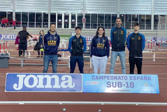 Encuentro internacional y Campeonato de Espa&ntilde;a sub18 para los del UCAM Atletismo Cartagena - 2, Foto 2