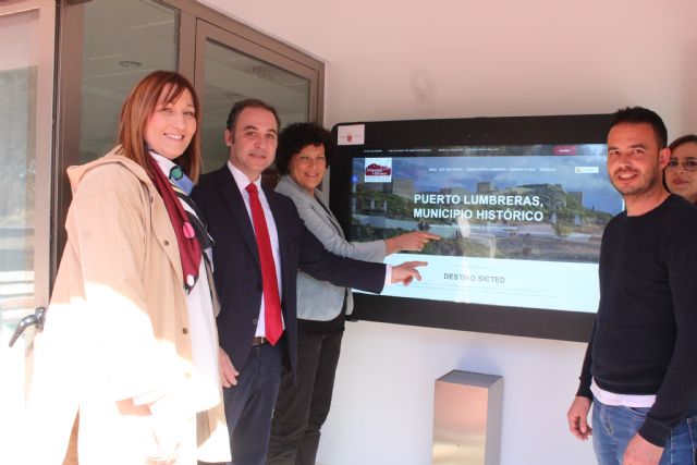 La Oficina de Turismo de Puerto Lumbreras amplía sus servicios gracias a la instalación de dispositivos electrónicos para facilitar la información a los visitantes sobre los recursos turísticos del municipio - 3, Foto 3