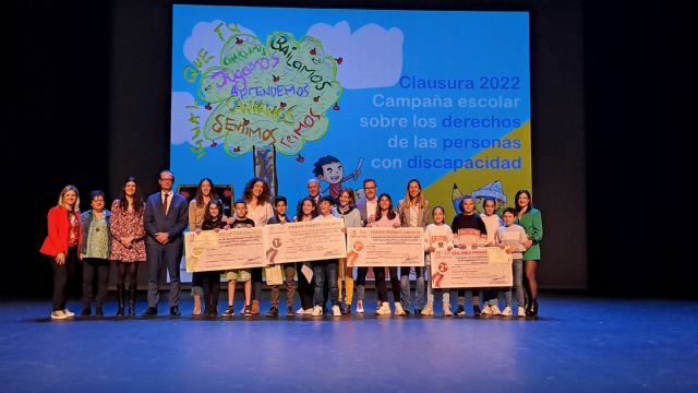Entrega de premios del concurso de dibujo Lip Dub que organiza Famdif/Cocemfe - 1, Foto 1