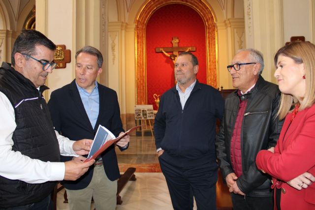 El Ayuntamiento restaura la talla procesional del Cristo del Misterio del Paso Morado de Lorca - 3, Foto 3