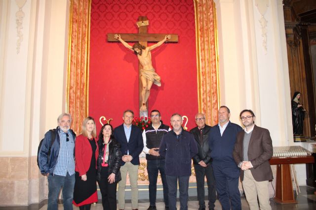 El Ayuntamiento restaura la talla procesional del Cristo del Misterio del Paso Morado de Lorca - 4, Foto 4