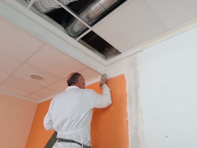 El Ayuntamiento lleva a cabo obras de mejora y acondicionamiento en la sede de la Asociación Lumbrerense de Enfermos de Alzheimer (ALDEA) - 2, Foto 2