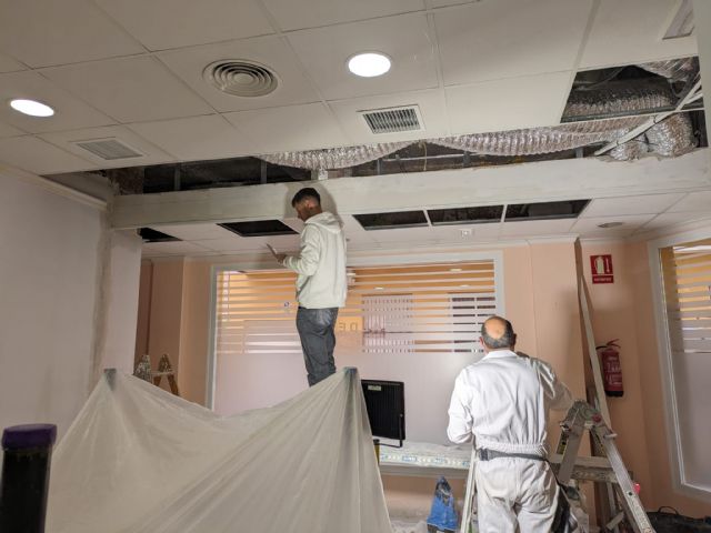 El Ayuntamiento lleva a cabo obras de mejora y acondicionamiento en la sede de la Asociación Lumbrerense de Enfermos de Alzheimer (ALDEA) - 3, Foto 3